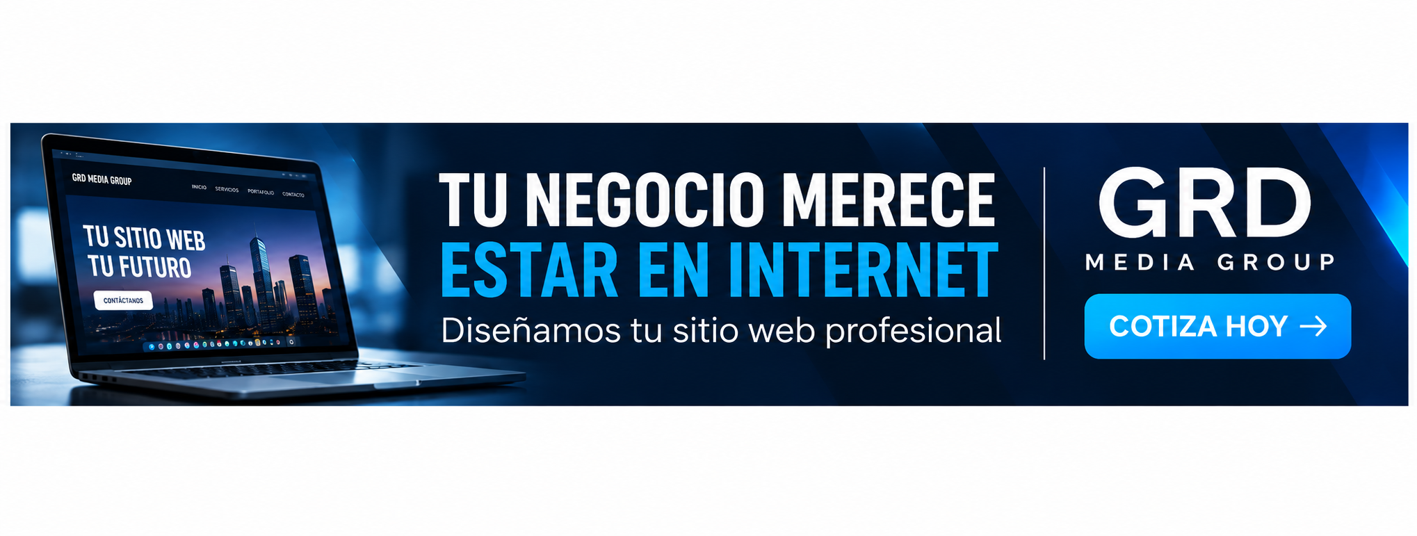 GRD Media Group - Diseñamos tu sitio web profesional. Cotiza hoy.