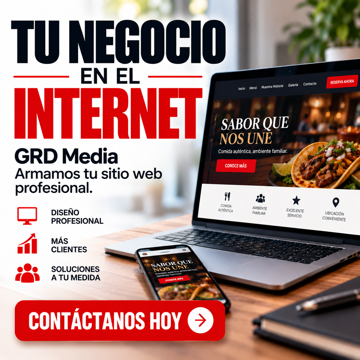 GRD Media - Armamos tu sitio web profesional